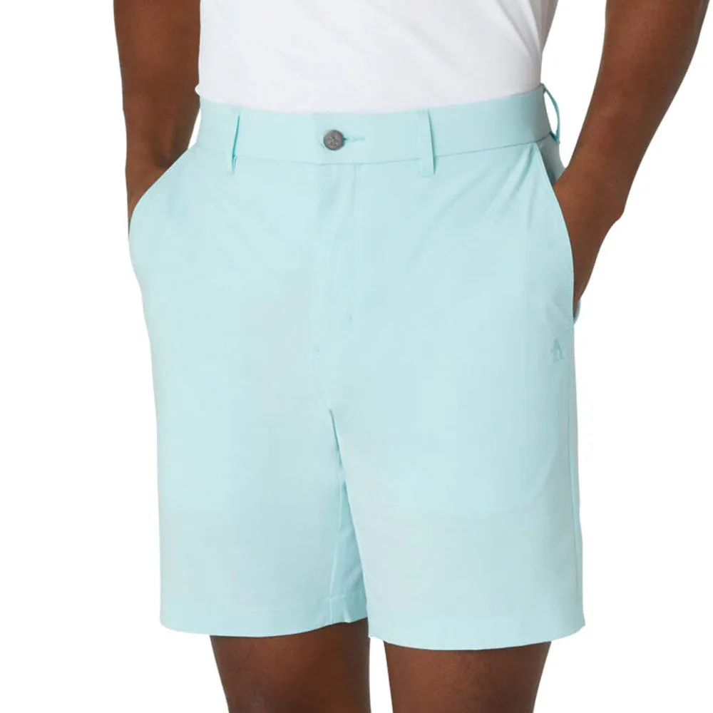 Linen blend Original Penguin Performance Golf Shorts - Tanager Turquoise