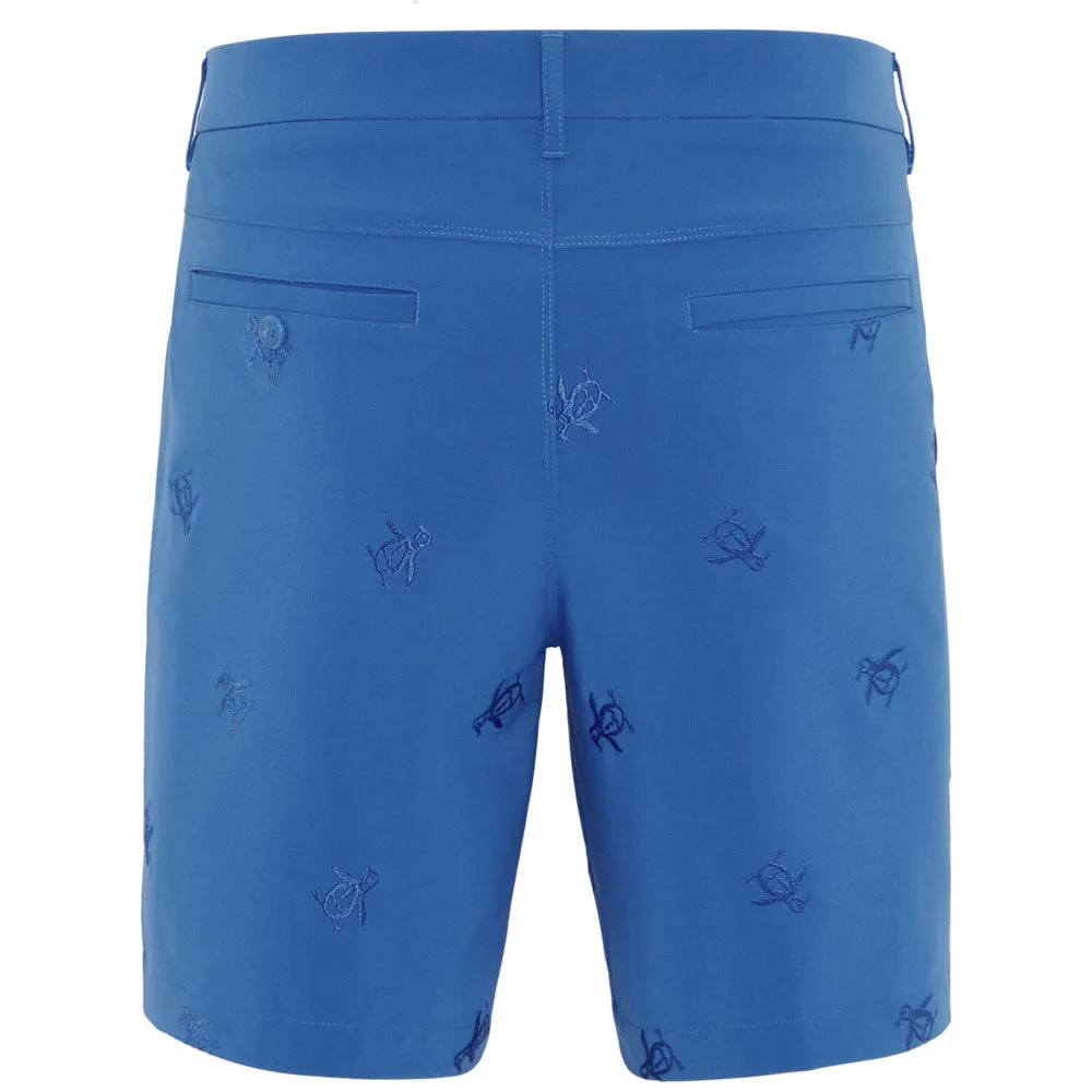 Lightweight Shorts Mood Casual Original Penguin Space Dyed Pete Embroidered Shorts - Nebulas