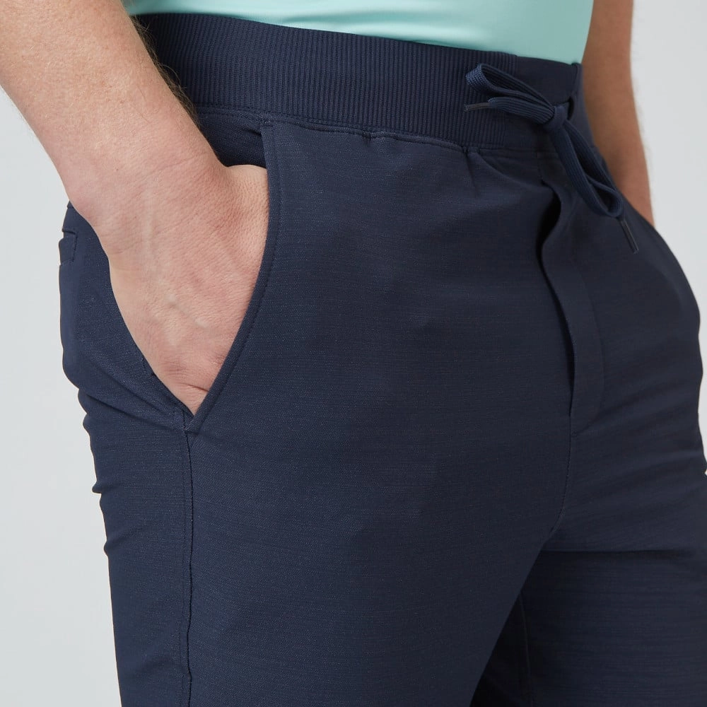 Original Penguin Performance Crossover Trousers - Black Iris Comfortable Waistband Premium Stretch