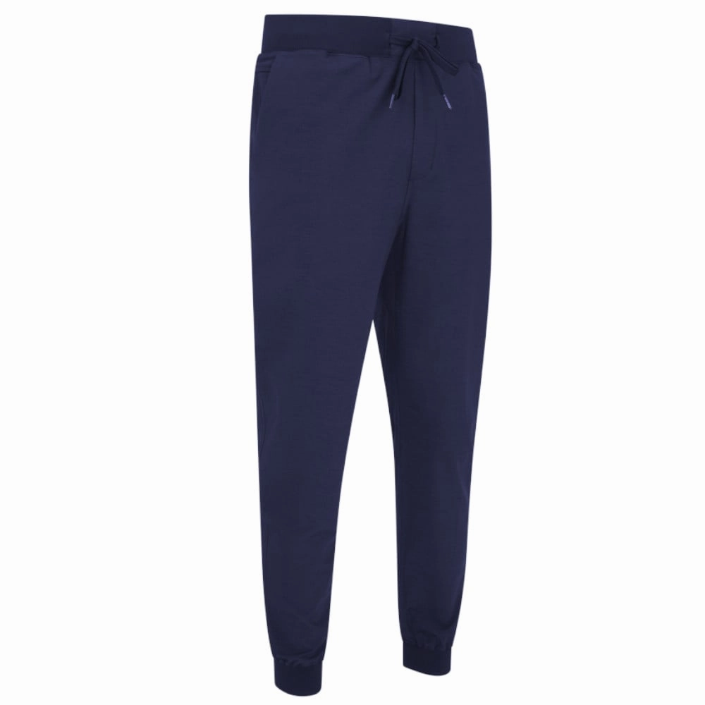 Original Penguin Performance Crossover Trousers - Black Iris Core Ease Snug Waist