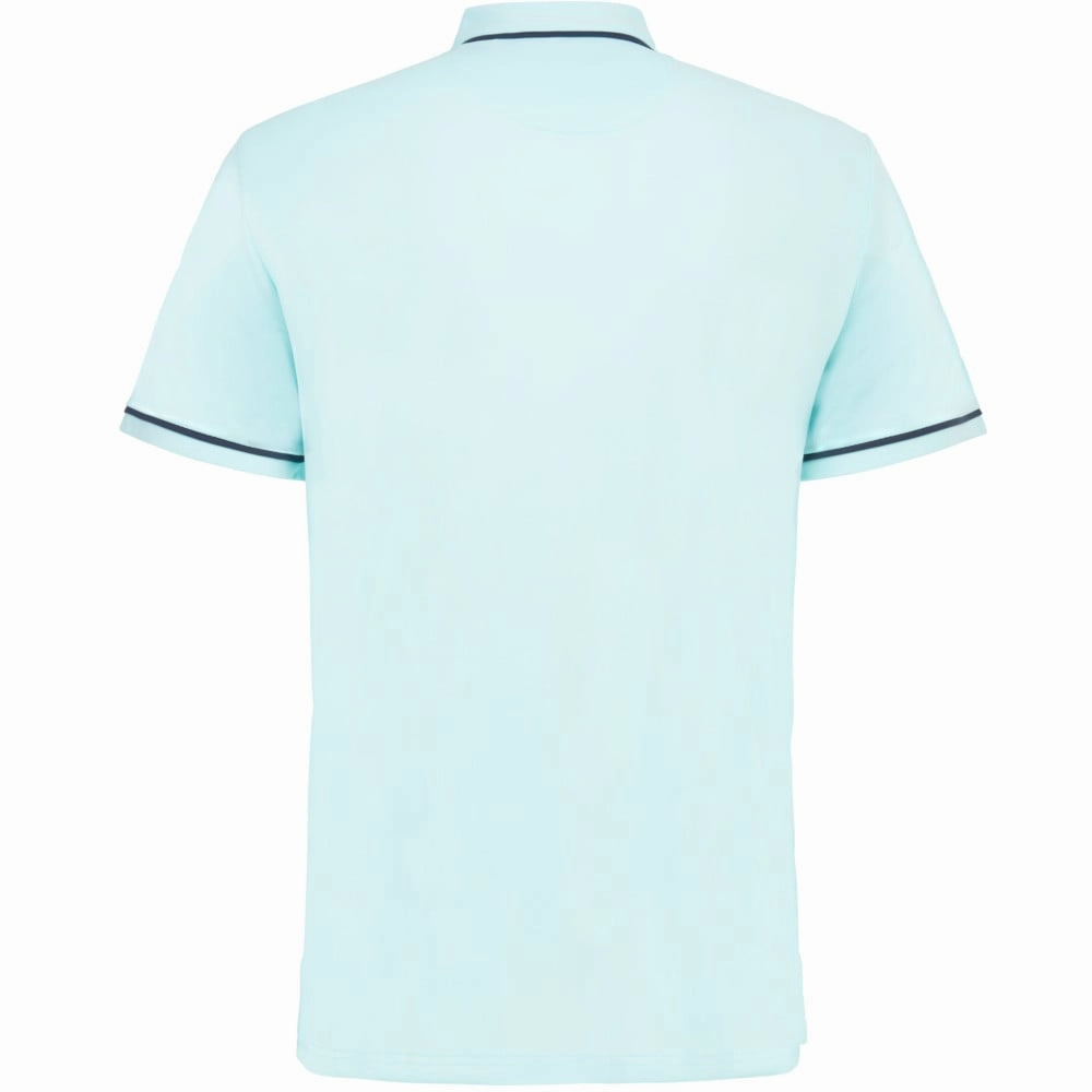 Original Penguin Performance Earl Polo Shirt - Limpet Shell Street Comfort Style Denim combination