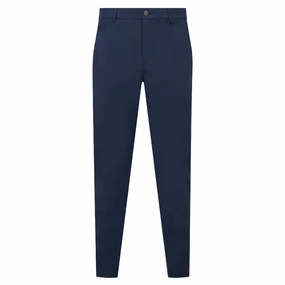 Original Penguin Players Trousers - Black Iris Tailored Fit Water-resistant