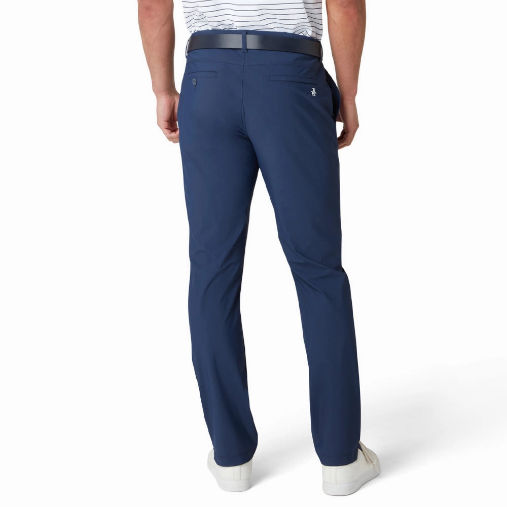 Original Penguin Players Trousers - Black Iris SturdyBeltLoops Versatile Design