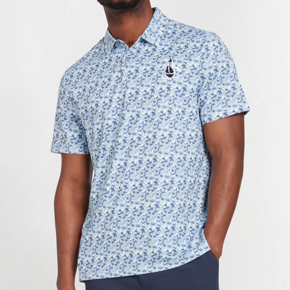 Effortless Style Comfortable All Day Wear Original Penguin Umbrella Novelty Polo Shirt - Astral Night