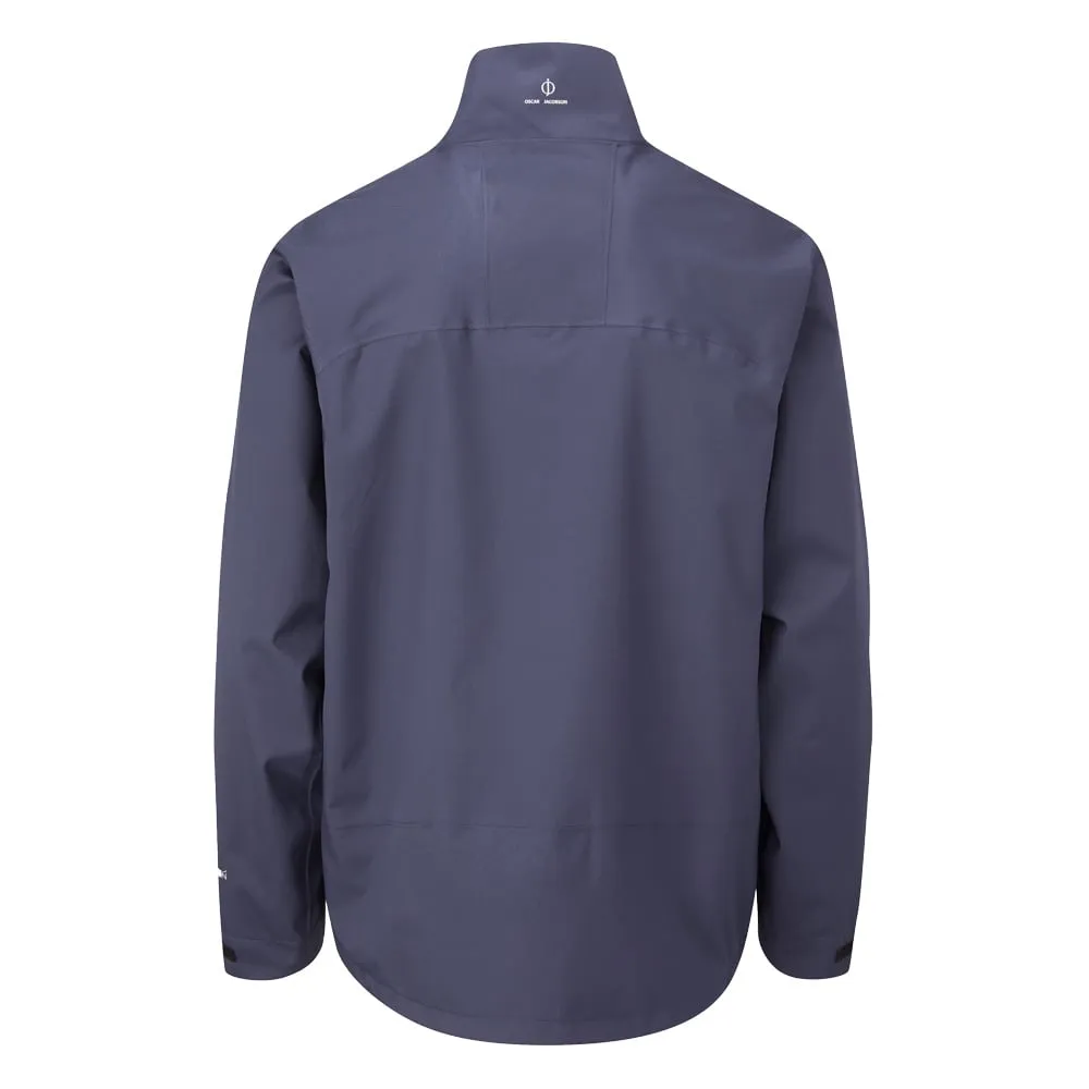Oscar Jacobson Preston Waterproof Jacket - Navy Bonded Fabric