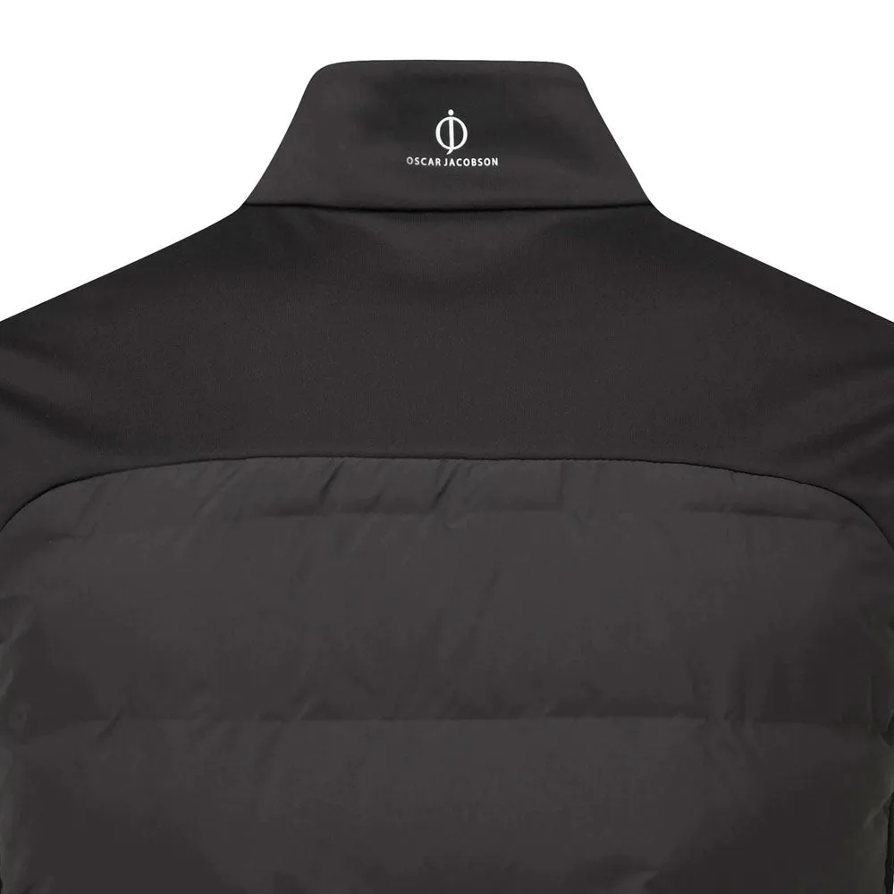 Durable Binding Anti Static Material Oscar Jacobson Randal Full Zip Padded Gilet - Black