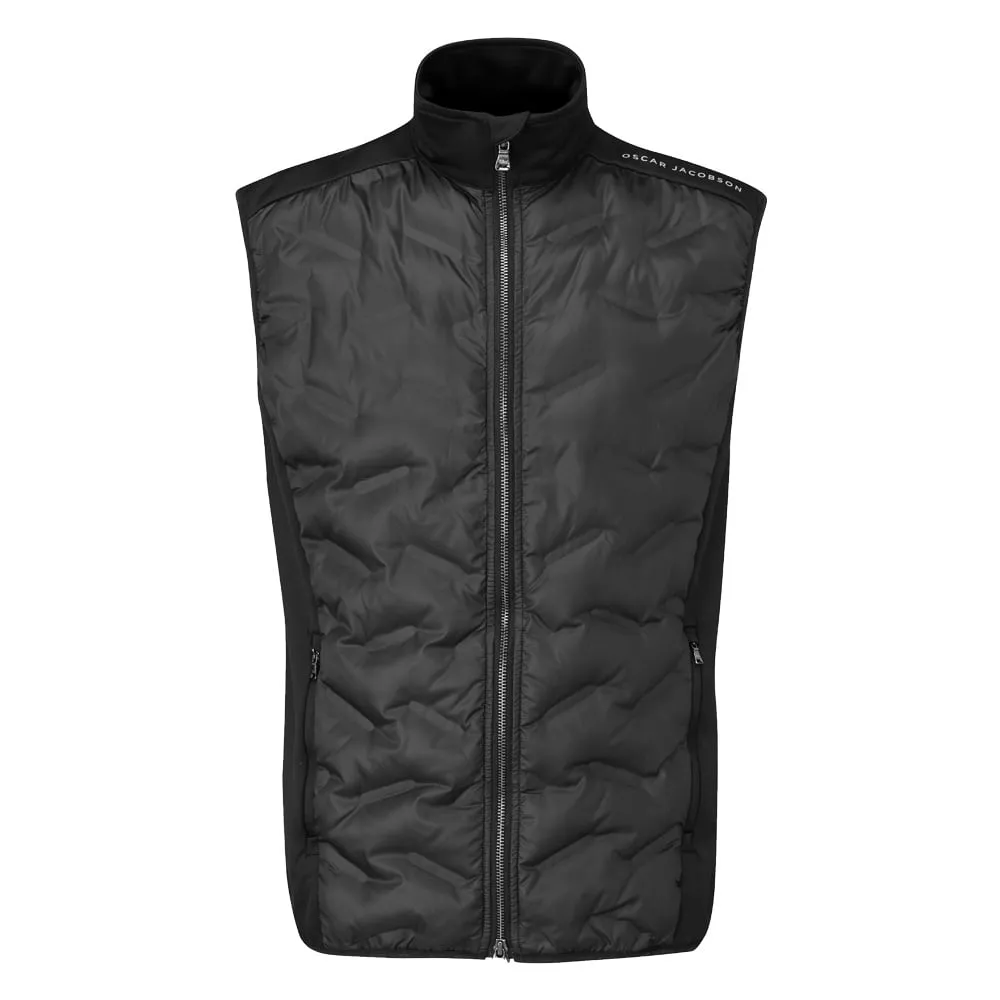 Fat Oscar Jacobson Ridley Hybrid Gilet - Black