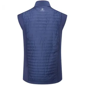 Oscar Jacobson Ross Gilet - Navy Wrinkle Free Material