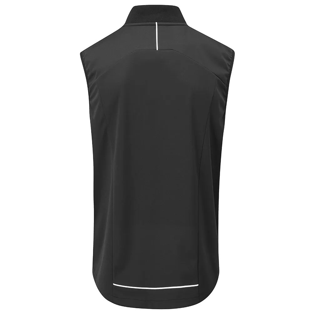 Oscar Jacobson Rowland Sleeveless Lightweight Jacket - Black HiddenPockets