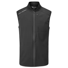 Oscar Jacobson Rowland Sleeveless Lightweight Jacket - Black Lightweight Warmth Core Winter Layering Piece