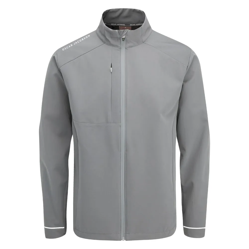 Lightweight Insulation Technology Elasticized Waist Oscar Jacobson Rowland Wind Jacket - Pewter