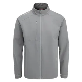 Oscar Jacobson Rowland Wind Jacket - Pewter Hidden Ventilation Zones