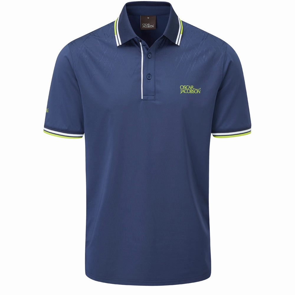 Casual Layer Look Casual Comfort Look Oscar Jacobson Buxton Polo Shirt - Navy