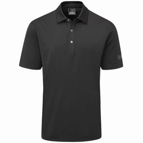 Easy Comfort Oscar Jacobson Chap Polo Shirt - Black