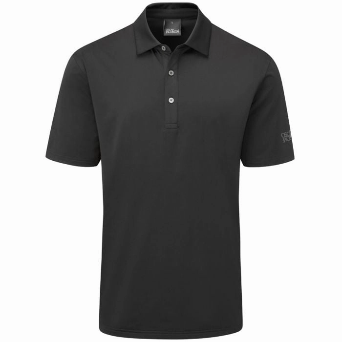 Comfy Touch Oscar Jacobson Chap Polo Shirt - Black