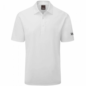 Modern Style regular but not boring Oscar Jacobson Chap Polo Shirt - White
