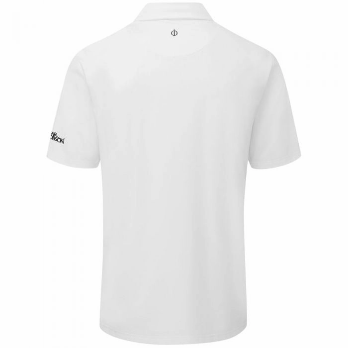 Modern Smart Oscar Jacobson Chap Polo Shirt - White