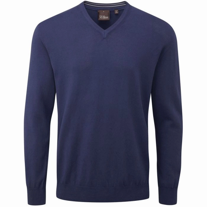 Bar Hopping Oscar Jacobson Constable Pullover - Navy