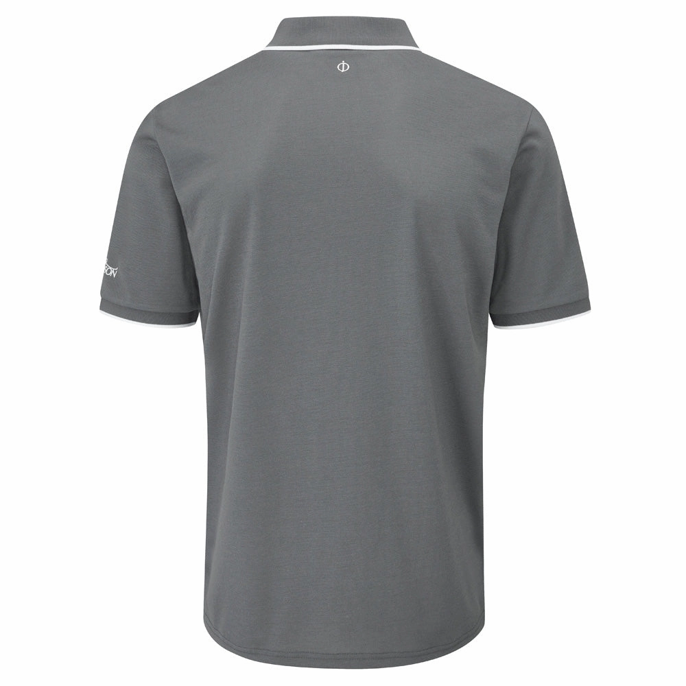 Oscar Jacobson Cooper Polo Shirt - Pewter Trendy Wear
