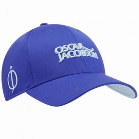 Oscar Jacobson Daniel Cap - Royal Blue Nature Trip Holiday Outfit