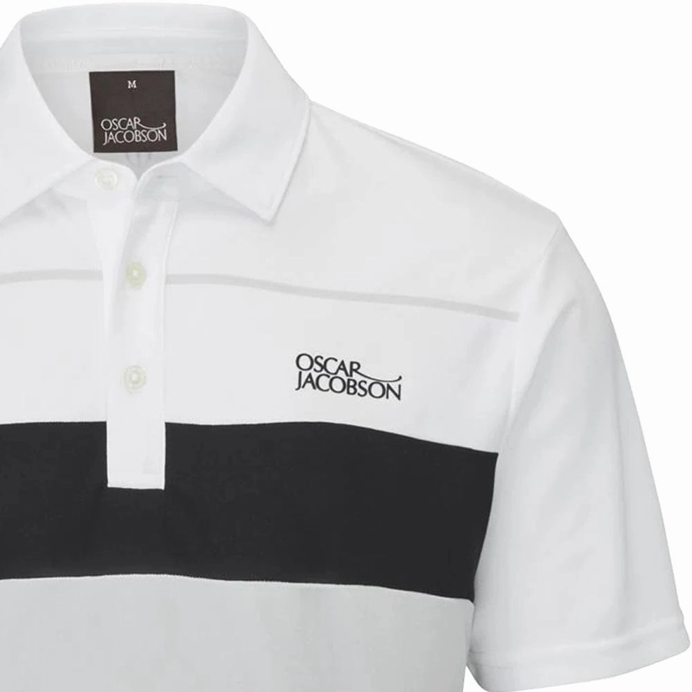 Comfortable And Trendy Oscar Jacobson Dodman Polo Shirt - Lunar Grey/Black