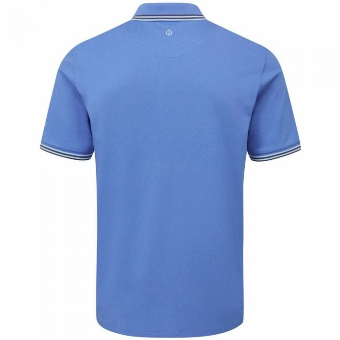 All-Purpose Comfort Seasonal Trend Oscar Jacobson Falcon Polo Shirt - Mid Blue