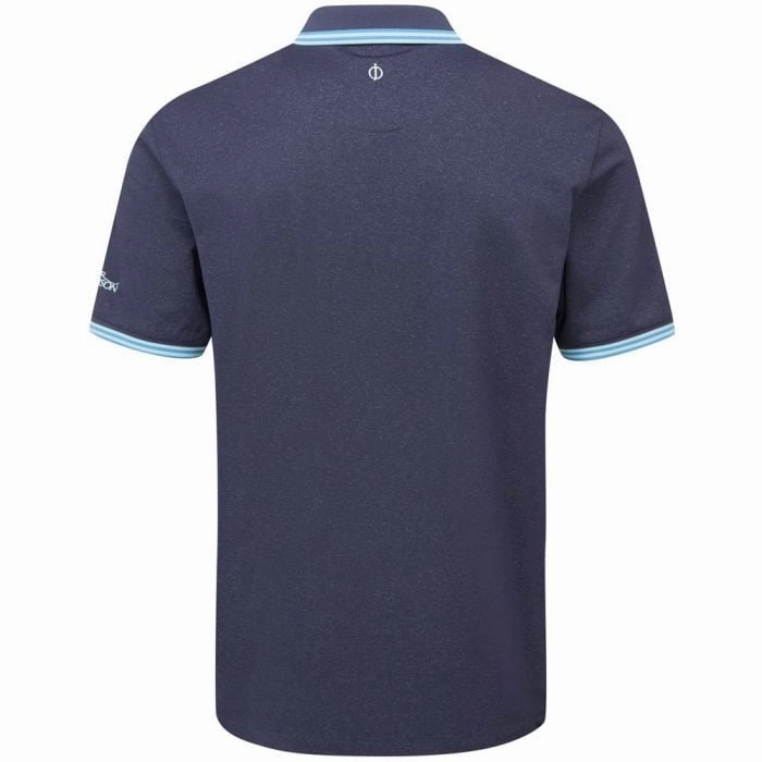 Oscar Jacobson Falcon Polo Shirt - Navy Comfort and Fit Flattering Fit