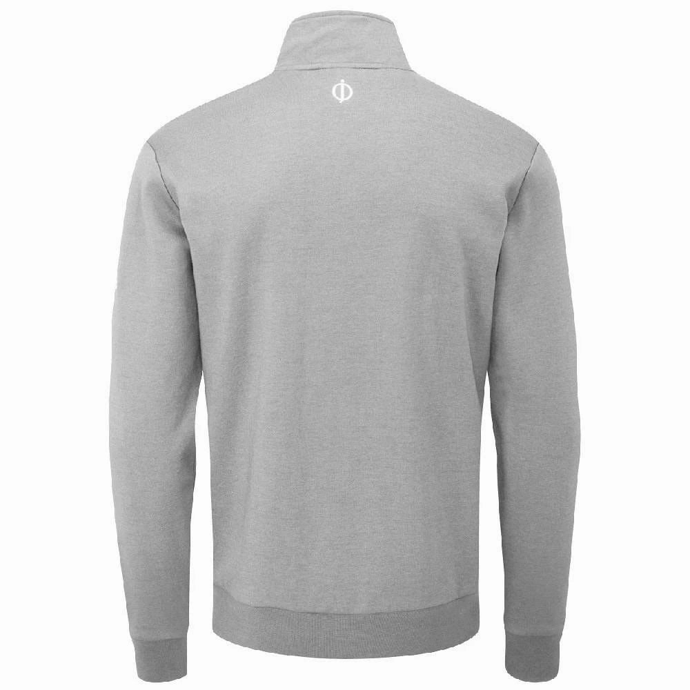 Cool Shades Oscar Jacobson Hawkes 1/4 Zip Pullover - Light Grey
