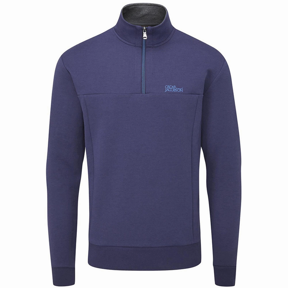 product rhinestone glamour Fashion Comfort Oscar Jacobson Hawkes Tour II Midlayer - Navy