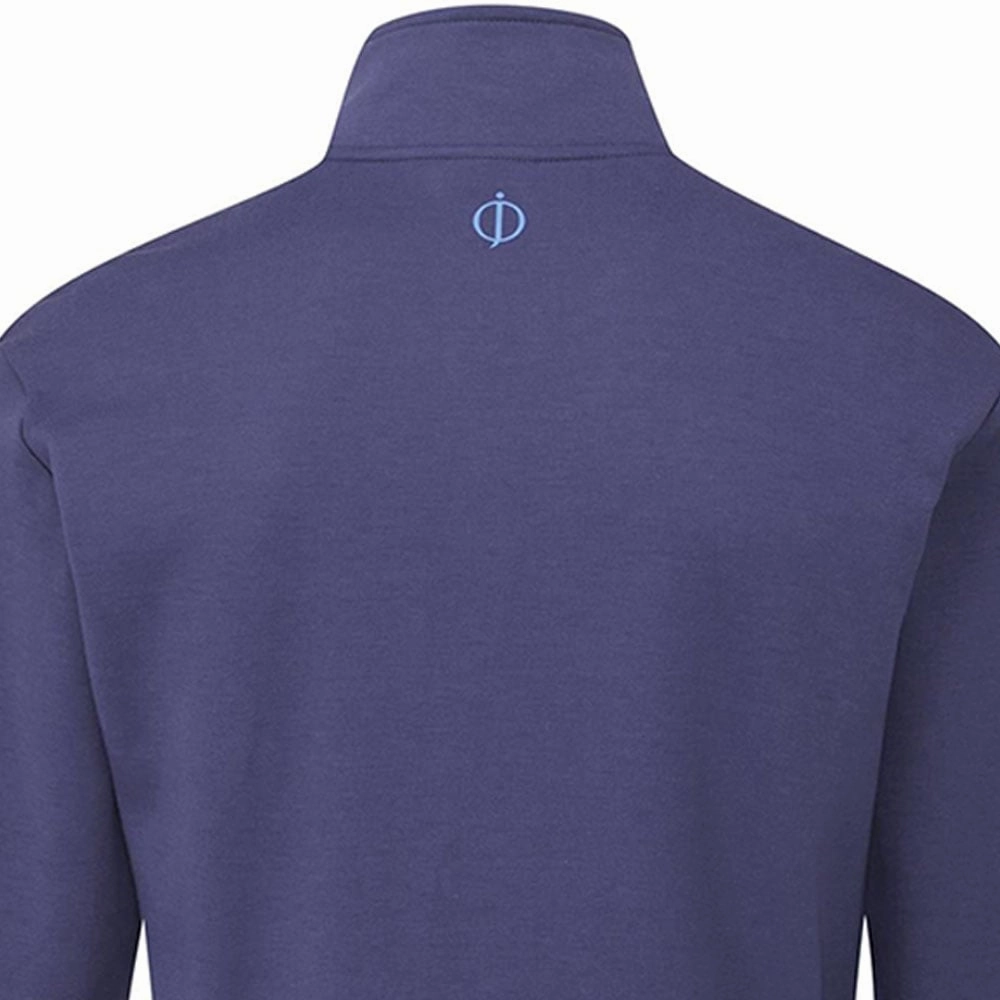 Logo Emblem Fashion Trend Oscar Jacobson Hawkes Tour II Midlayer - Navy