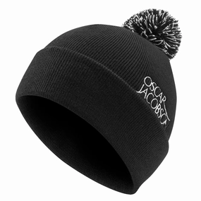 Oscar Jacobson Knitted Hat II - Black Versatile Style