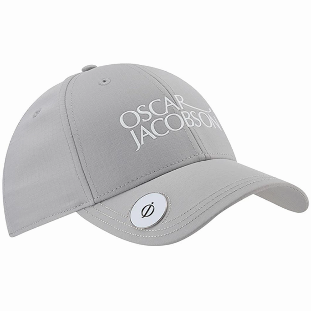 Wind Protection Easy ironing Oscar Jacobson Maine Cap - Lunar Grey/White
