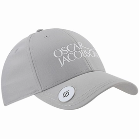 Wind Protection Easy ironing Oscar Jacobson Maine Cap - Lunar Grey/White