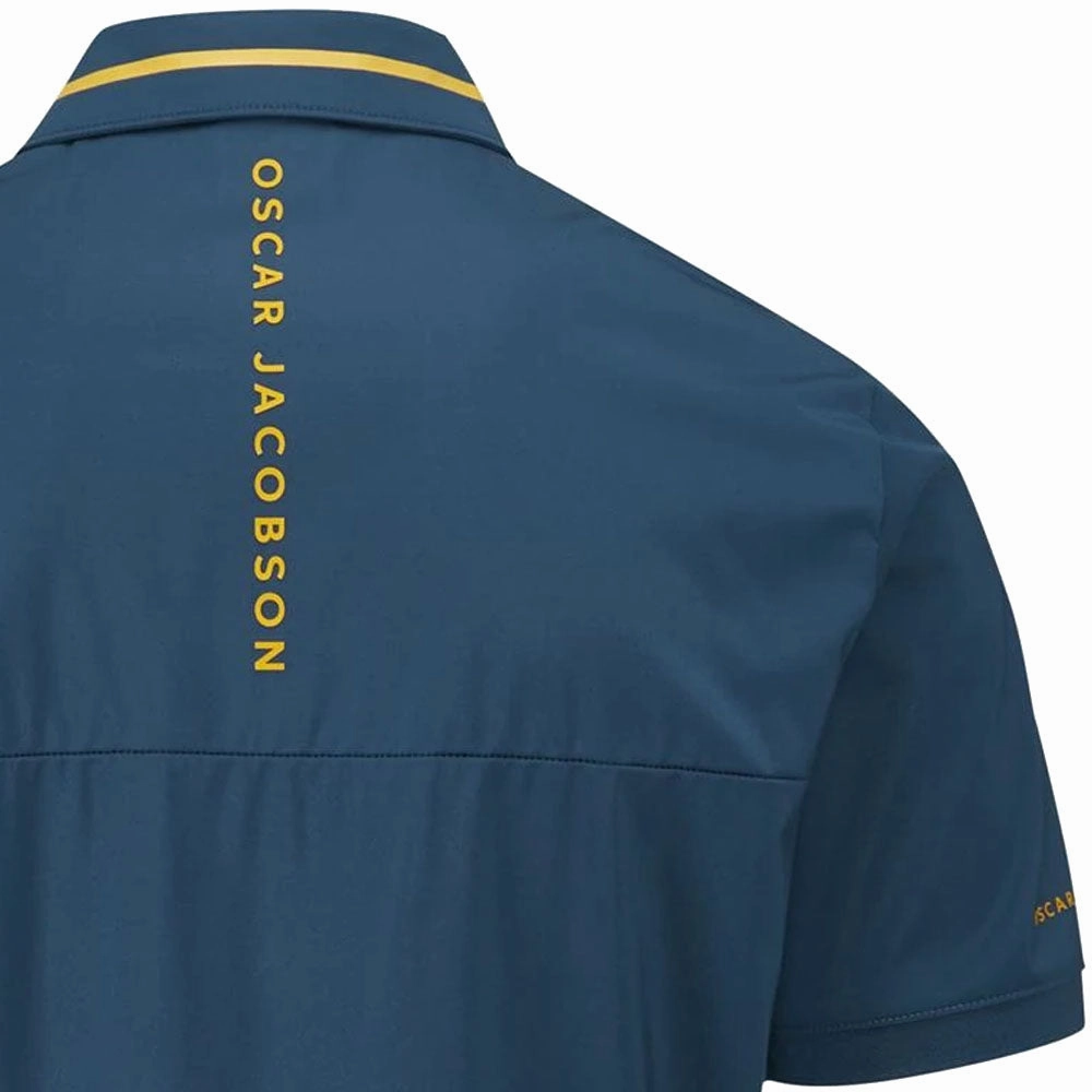 Casual Essentials Wear Active Lifestyle Oscar Jacobson Marsden Polo Shirt - Teal/Orche