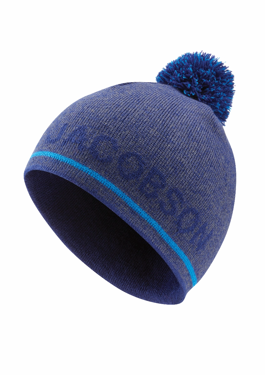 high contrast Oscar Jacobson Monroe Hat - Navy/Royal Blue