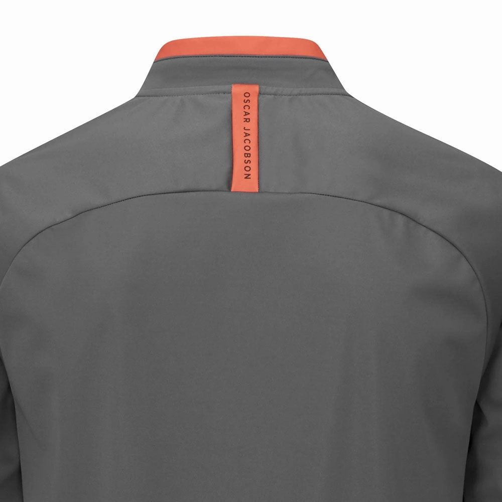 Oscar Jacobson Redfern 1/2 Zip Pullover - Pewter product dancing suitability