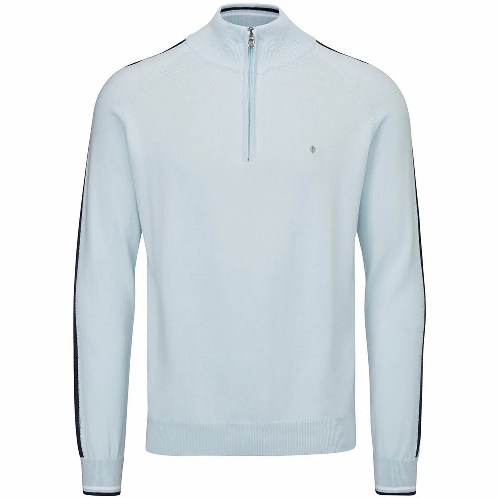 Everyday Layer Oscar Jacobson Repton Pin Pullover - Cool Blue/Navy/White