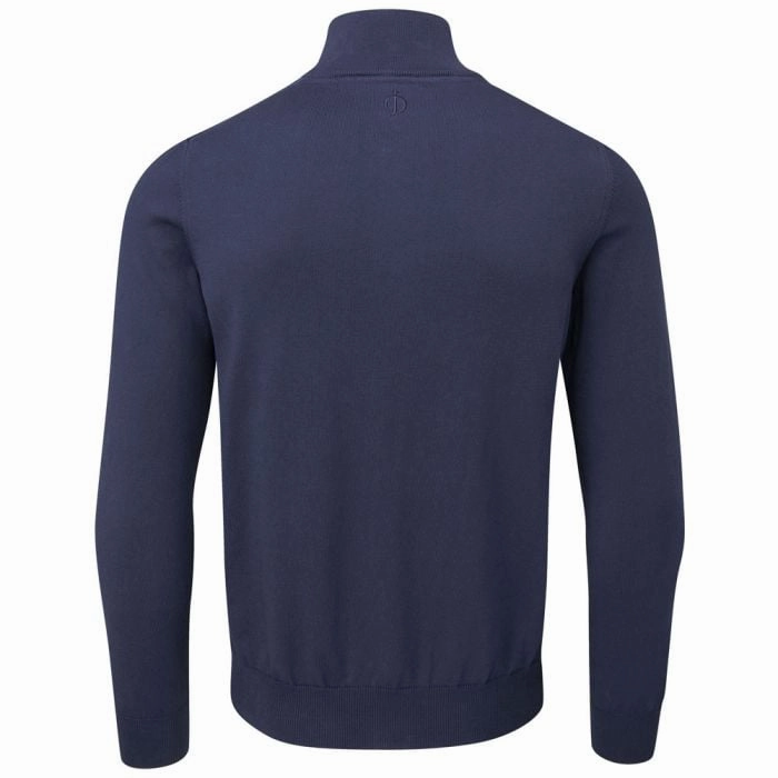 product after sales service Oscar Jacobson Waldorf 1/2 Zip Pullover - Navy