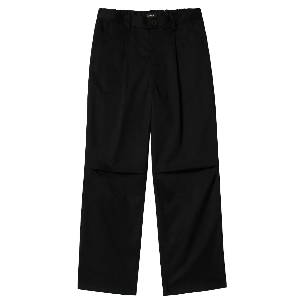 Brixton Baggy Skate Pants - Black TemperatureRegulation