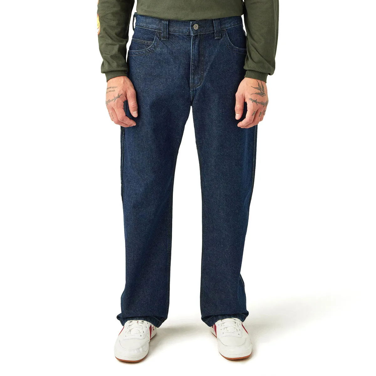 Dickies Skate Denim Jeans - Dark Wash Practical Fit