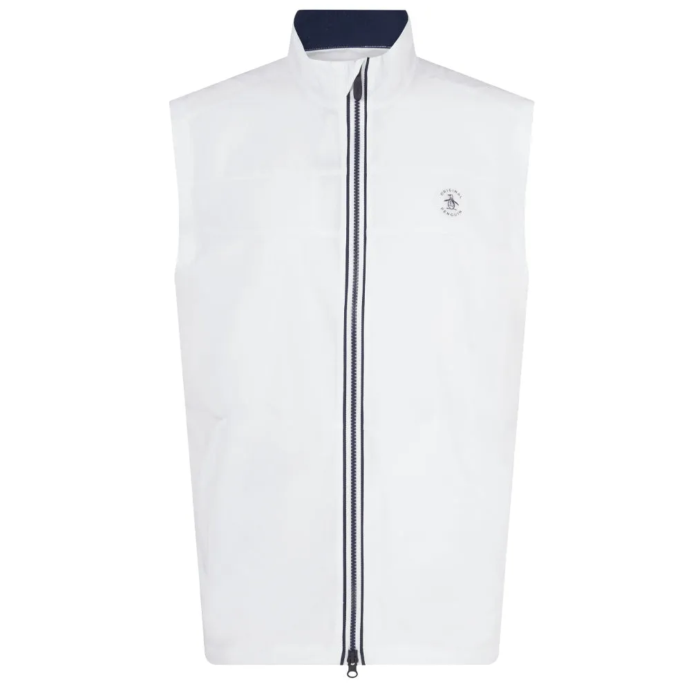 Original Penguin Heritage Packable Gilet - Bright White Unique Look