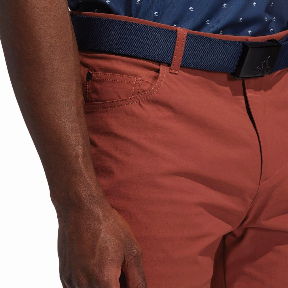 Flexible Performance adidas Go-To Five-Pocket Trousers - Wild Sepia