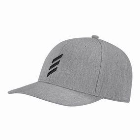 Sleek Addition Vacation Mood adidas Bold Stripe Cap - Grey Three Mel