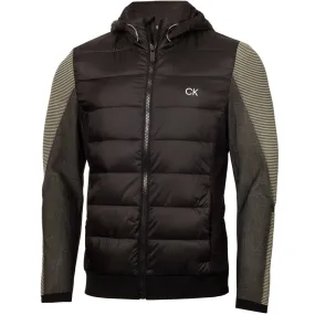 Calvin Klein Dynamo Hooded Jacket - Black All Weather Adaptability Top Guard