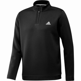 adidas DWR 1/4 Zip Pullover - Black product surfing suitable balance