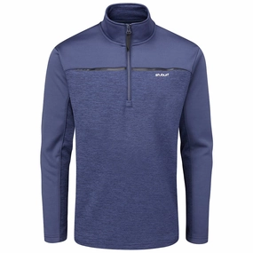 Versatile Style Stuburt Enhance Fleece Sweater - Midnight