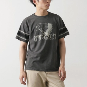 Multi Directional Stretch GOOD ON / Vintage Sleeve Indian Short Sleeve T-Shirt