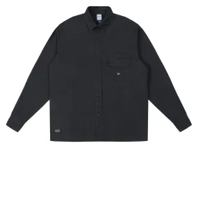 Youth fashion Lightweight Comfort Rivvia Off Track Long Sleeve Shirt - Washed Black