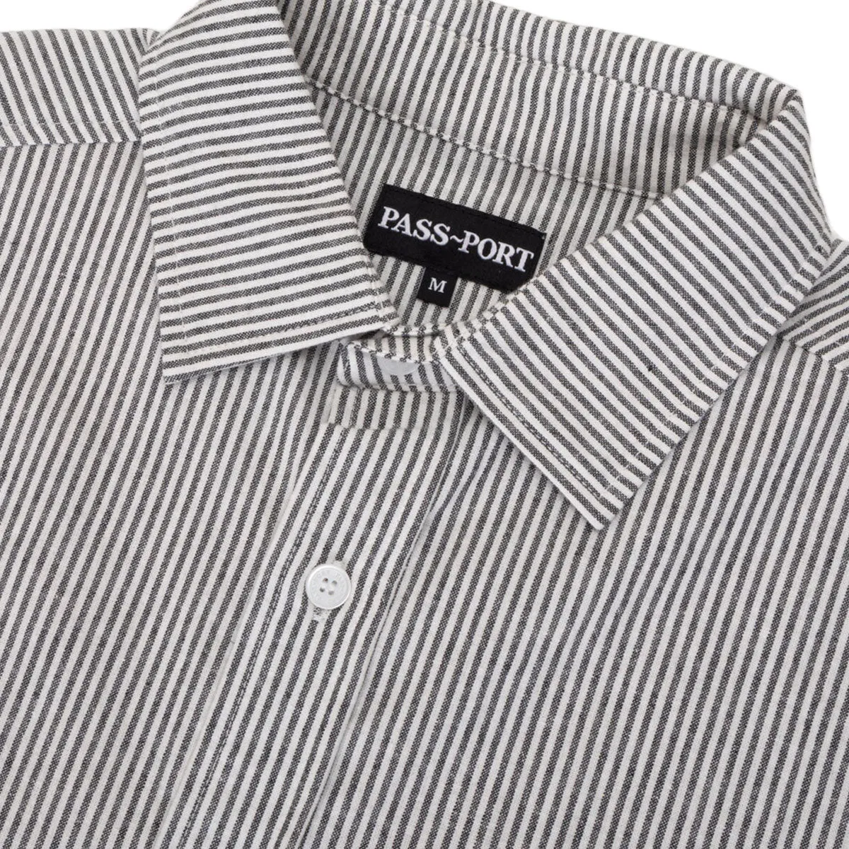 Passport Glint Workers Shirt - Black Odorless Binding Tape Durable Fabric