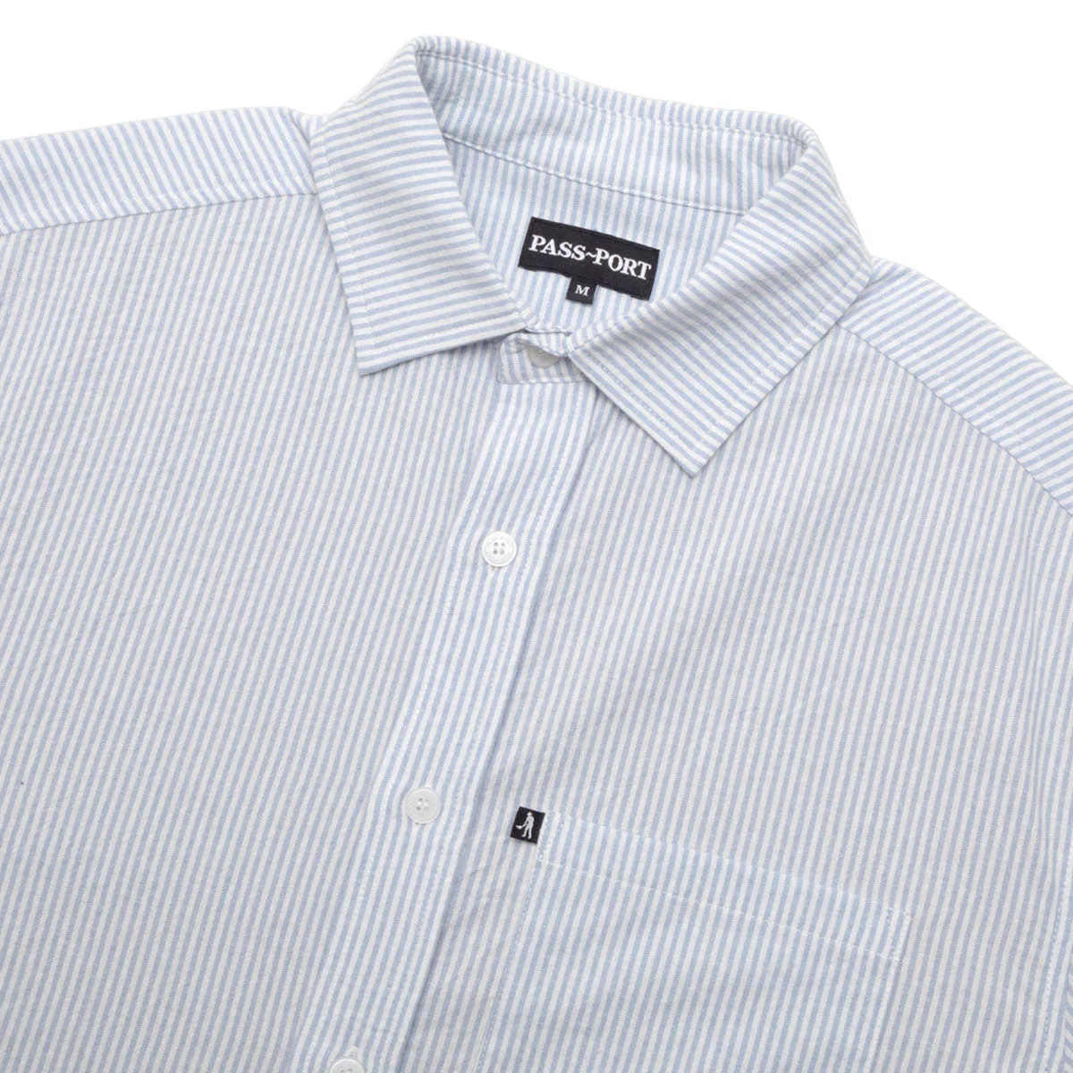 bohemian flair Fall Foliage Passport Glint Workers Shirt - Blue